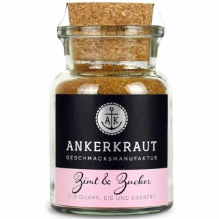 Ankerkraut Zimt & Zucker (100g Glas)