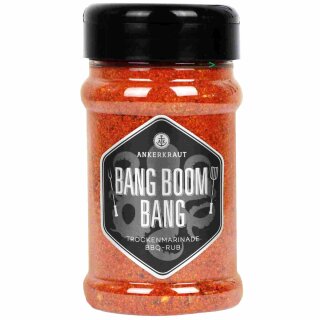 Ankerkraut Bang Boom Bang BBQ Rub (210g Dose)