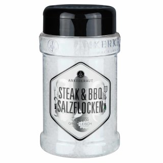 Ankerkraut Steak & BBQ Salzflocken (190g Streuer)