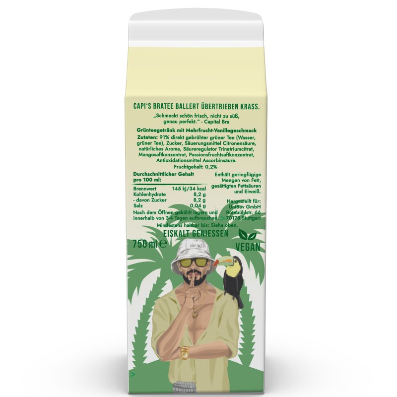 Capital Bra Eistee BraTee Bali Edition 2021 (750ml)