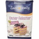 SweetFamily Unser Feinster Raffinadezucker (500g Packung)...
