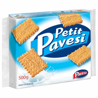 Petit Pavesi Kekse (500g Packung Butterkekse)