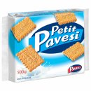 Petit Pavesi Kekse 6er Pack (6x500g Packung Butterkekse) + usy Block