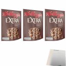 Kelloggs Extra Cioccolato e Nocciole Müsli 3er Pack (3x375g Beutel) + usy Block