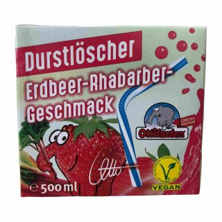 Durstlöscher Erdbeer Rhabarber Ottifanten Limited Edition (500ml Pack)