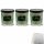 Gandola Crema Pistacchio 3er Pack (3x180g Glas Pistazien Creme) + usy Block