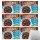 Colussi Il Granturchese Piu Cacao 6er Pack (6x300g Packung) + usy Block