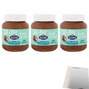 Scotti Crema Spalmabile con riso, nocciole e cacao 3er Pack (3x400g Glas) + usy Block
