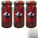 Conservas Ortiz Anchoas Sardellen in Olivenöl 3er Pack (3x95g Glas) + usy Block