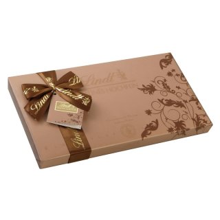 Lindt Hochfein in Geschenkpapier braun (350g)