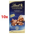 Lindt Ganznuss mit Piemonteser Haselnüssen (10x100g...