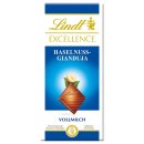 Lindt Excellence Schokolade Vollmilch Haselnuss-Gianduja (10x100g Tafel)