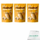 Pellito Peanut Caramel Cubes 3er Pack (3x85g Beutel) + usy Block
