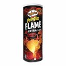 Pringles Flame Extra Hot Cheese & Chilli (160g Dose)