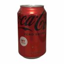 Coca Cola Zero Sugar No Calories Coke Zero (24x0,33l Dosen)