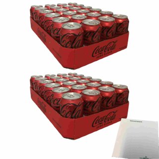 Coca Cola Zero 24x0,33l Cans (Coke Zero)