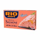 Riomare Lachsfilet in Olivenöl 3er Pack (3x150g Packung) + usy Block