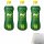 Bluna Zitrone Sirup für Wassersprudler 3er Pack (3x500ml Flasche) + usy Block