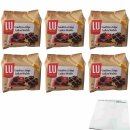 LU Gaufres de Liege Cote DOr Noir Intense 70% 6er Pack (6x260g Packung) + usy Block