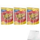 Kelloggs Tresor Snax Choco & Nuts 3er Pack (3x120g Beutel) + usy Block