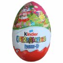 Ferrero Kinder Überraschung Riesen-Ei in rosa 3er Pack (3x 220g Essbarer Anteil) + usy Block