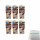 Chocolade melk wit 6er Pack (6x Schokoladenmilch, 1L) + usy Block