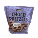 Jumbo Choco Pretzels 6er Pack (Schokoladen-Bretzel, 6x 150g Packung) + usy Block