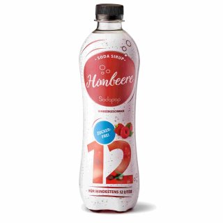 Sodapop Classic Sirup Himbeere für Wassersprudler (500ml Flasche)
