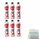 Sodapop Classic Sirup Himbeere für Wassersprudler 6er Pack (6x 500ml Flasche) + usy Block
