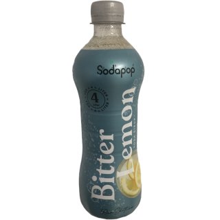 Sodapop Sirup Bitter Lemon für Wassersprudler (500ml Flasche)