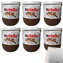 Ferrero nutella aus Italien 6er Pack (6x200g Glas) + usy...