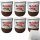 Ferrero nutella aus Italien 6er Pack (6x200g Glas) + usy Block