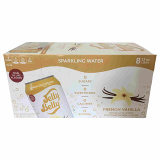 Jelly Belly Sparkling Water French Vanilla USA (8x355ml Dose)