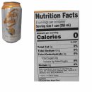 Jelly Belly Sparkling Water Orange Sherbet USA 3er Pack (24x355ml Dose) + usy Block