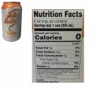 Jelly Belly Sparkling Water Tangerine USA 3er Pack (24x355ml Dose) + usy Block