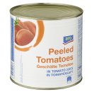 aro Geschälte Tomaten - 2,65 kg Dose