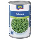 aro Erbsen sehr fein - 400 g Dose