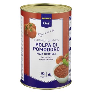 METRO Chef Polpa di Pomodoro - Pizzatomaten - 4,50 kg Dose
