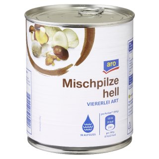aro Mischpilze Hell - 800 g Stück