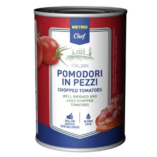 METRO Chef Tomatenstücke - 12 x 425 g Dosen
