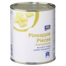 aro Ananas Stücke - 3,00 kg Dose