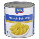 aro Pfirsiche in Scheiben - 2,65 kg Dose