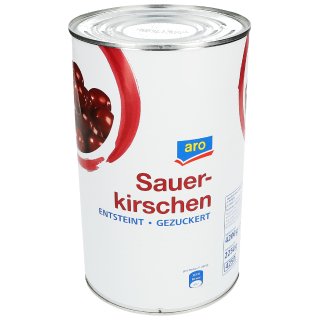 aro Sauerkirschen entsteint - 4,25 kg Dose