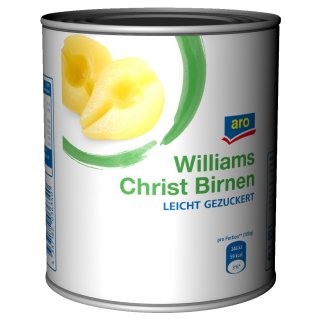 aro Williams Christ Birnen - 820 g Dose