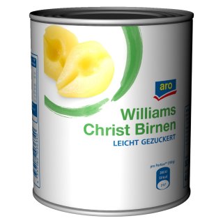 aro Williams Christ Birnen - 6 x 820 g Dosen