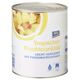aro Tropischer Fruchtcocktail - 3,04 kg Dose