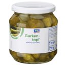 aro Gurkenviertel - 530 g Glas