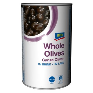 aro Oliven geschwärzt mit Stein - 4,25 l Dose