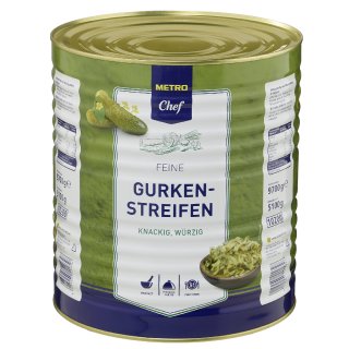 METRO Chef Gurkenstreifen - 10,20 l Stück