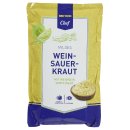 METRO Chef Mildes Weinsauerkraut - 520 g Beutel